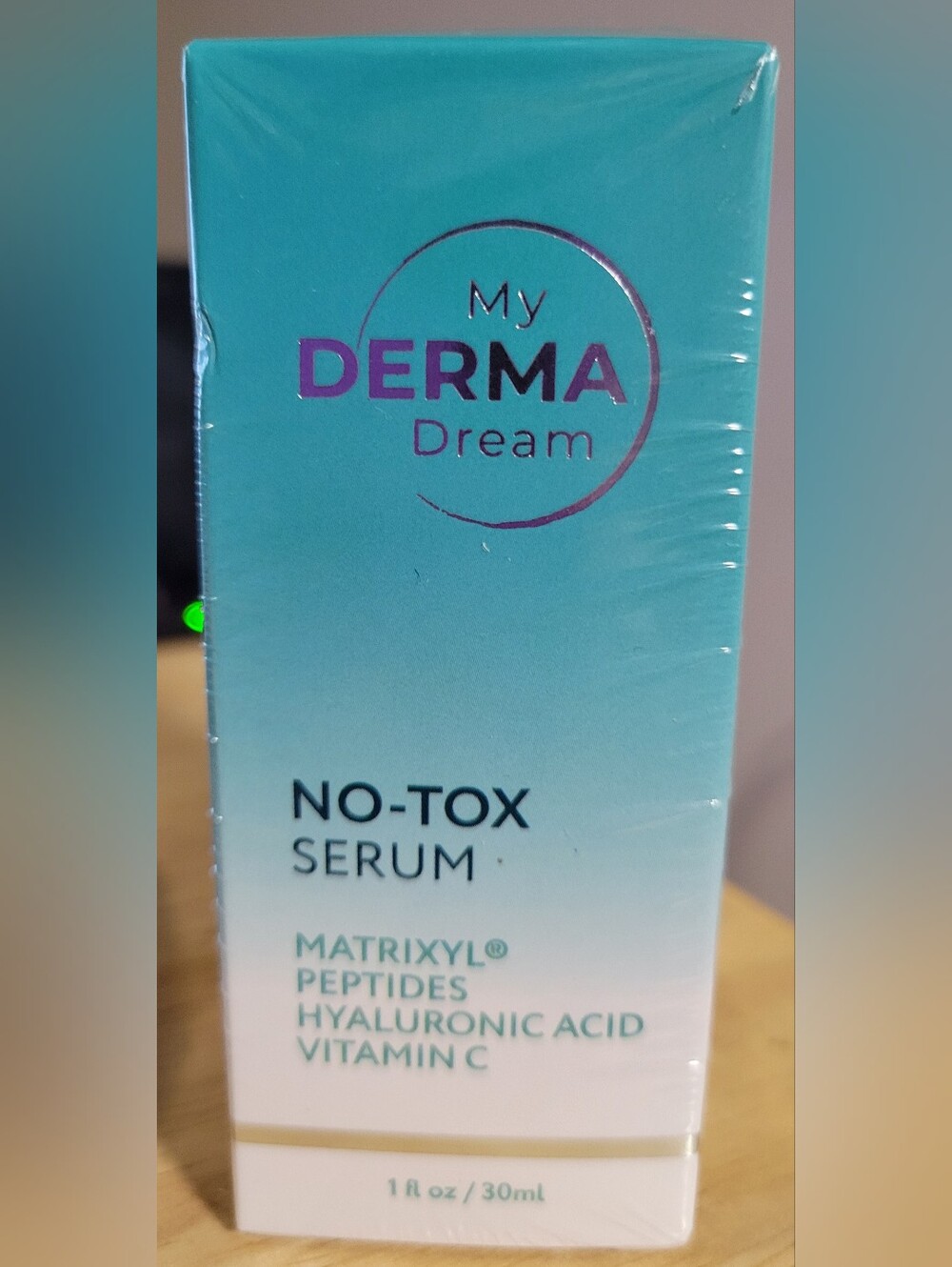 My Derma Dream No-Tox Serum 1 fl oz/30ml New Sealed Matrixyl Peptides Hyaluronic